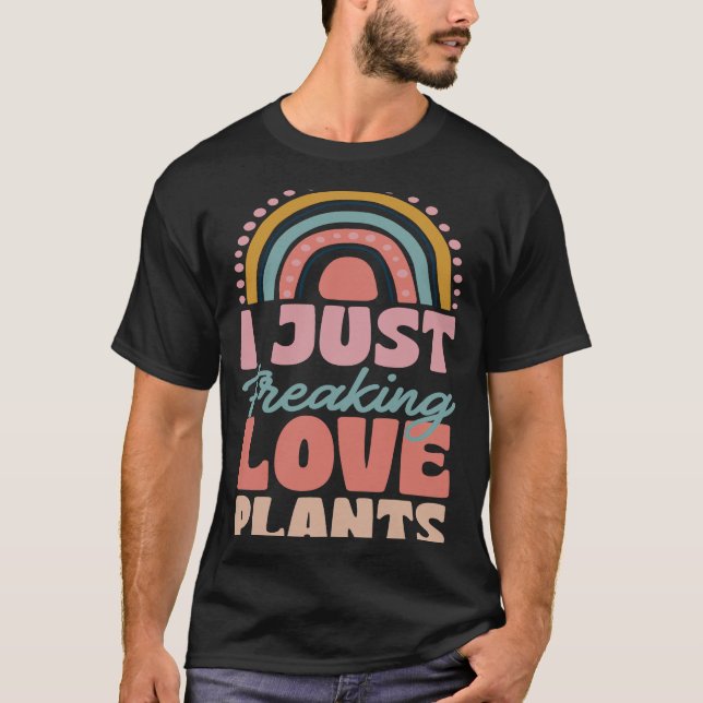 Camiseta Eu Só Amo As Plantas De Boêmia E Arco (Frente)