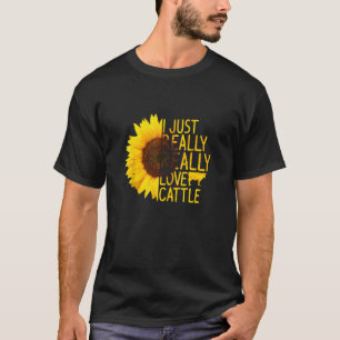 Camiseta Eu Só Amo Muito Gado Mulheres Homens Vaca Touro G