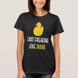 Camiseta Eu Só Amo Patos De Borracha Homens Mulheres