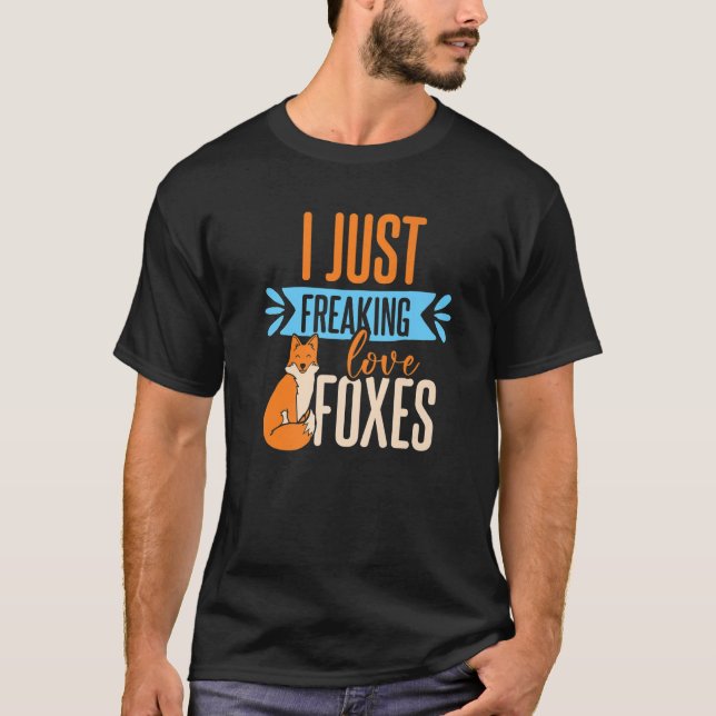 Camiseta Eu Só Amo Raposas (Frente)