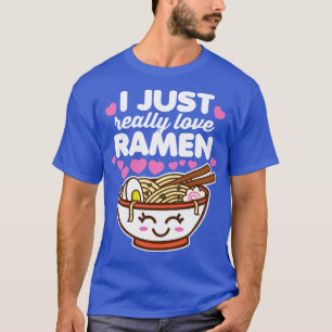 Camiseta Eu Só Amo Realmente Ramen