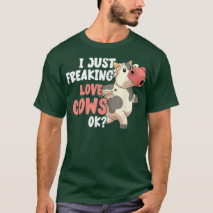 Camiseta Eu Só Apanhei Vacas De Amor Ok Fazenda Engraçada A