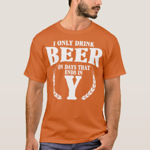 Camiseta Eu só bebo cerveja