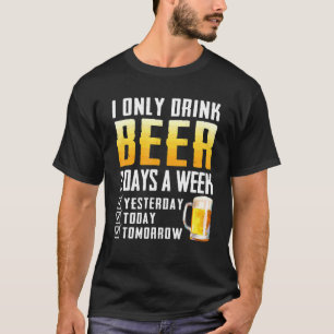 Camiseta Eu Só Bebo Cerveja
