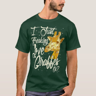 Camiseta Eu Só Estava A Pregar Girafas De Amor