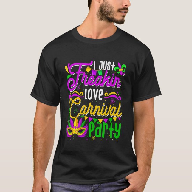 Camiseta Eu Só Estou A Estragar Carnavais De Amor Festa Eng (Frente)