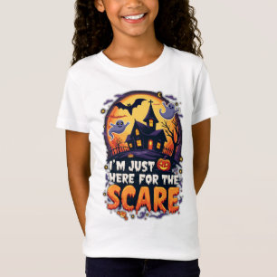 Camiseta Eu só estou aqui, o Assustador Halloween Vibes