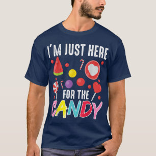 Camiseta Eu Só Estou Aqui Para A Garrafa Bonita De Hallowee