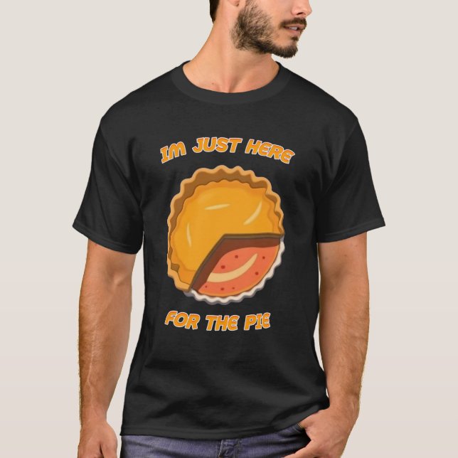 Camiseta Eu Só Estou Aqui Para A Gravata (Frente)