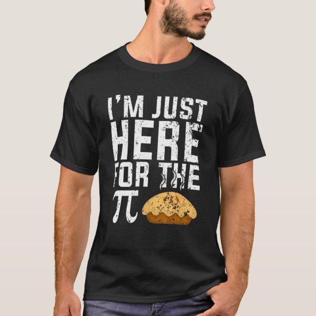 Camiseta Eu Só Estou Aqui Para A Matemática Da Gravata (Frente)