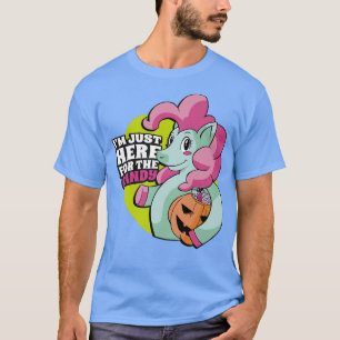 Camiseta Eu Só Estou Aqui Para O Doce Unicórn Halloween1056