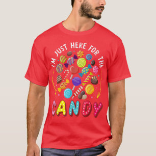 Camiseta Eu Só Estou Aqui Para O Lolipulão Bonito De Hallow