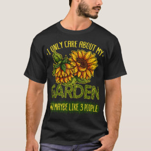 Camiseta Eu só estou falando do meu jardim florista de gira