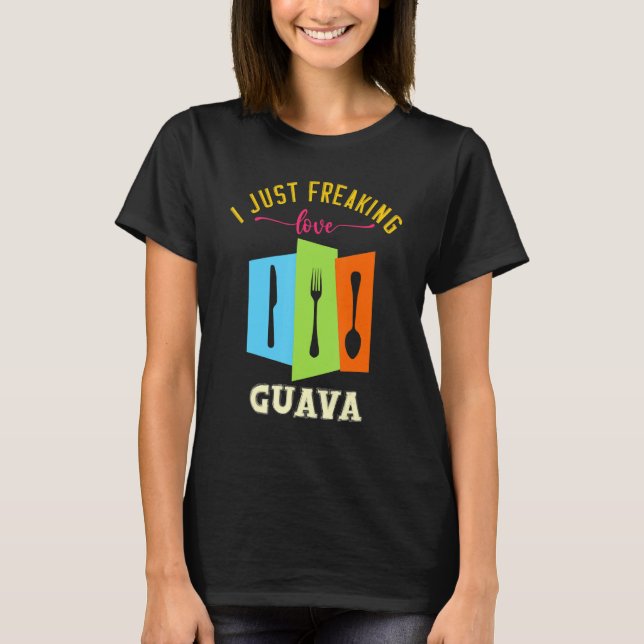 Camiseta Eu Só Estraguei Amor Guava Comida Iummy (Frente)