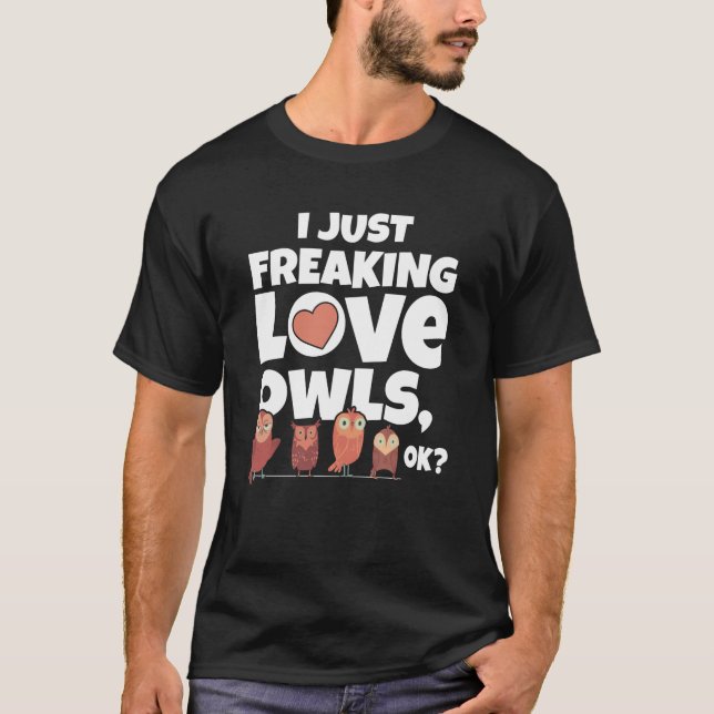 Camiseta Eu Só Estraguei Corujas De Amor Ok (Frente)