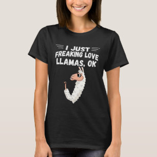 Camiseta Eu Só Estraguei Lhamas Ok Legal Besta Novidade