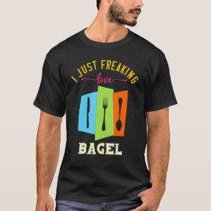 Camiseta Eu Só Estraguei O Amor Bagel Comida Iummy