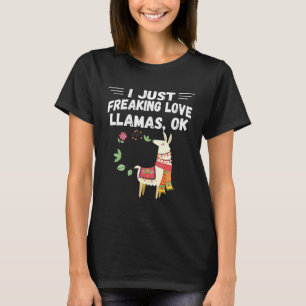 Camiseta Eu Só Estraguei O Amor Lhamas Ok Besta Novelenta A