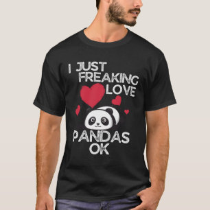 Camiseta Eu Só Estraguei Pandas De Amor Ok Panda