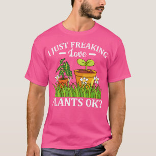 Camiseta Eu Só Estraguei Plantas De Amor Ok Jardineiro Flor