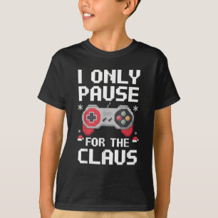 Camiseta Eu só faço uma pausa para o Retro dos Jogadores de