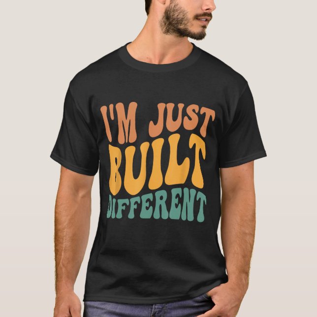 Camiseta Eu só fui construído diferente (Frente)