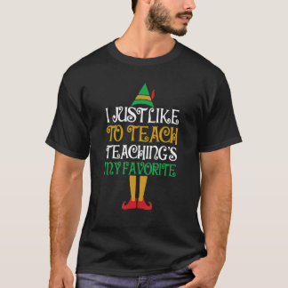 Camiseta Eu Só Gosto de Ensinar Ensinamentos Meu Humor Favo