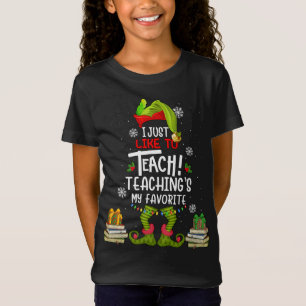 Camiseta Eu só gosto de ensinar meus professores favoritos
