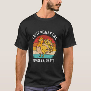 Camiseta EU SÓ GOSTO MUITO DOS TURCOS OK Turquia Humor Food