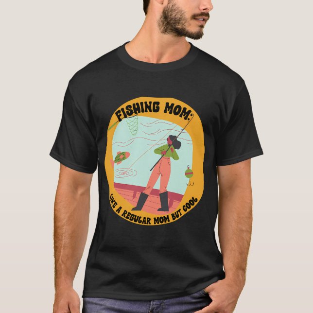 Camiseta Eu Só Me Importo Com Pesca - Engraçado (Frente)