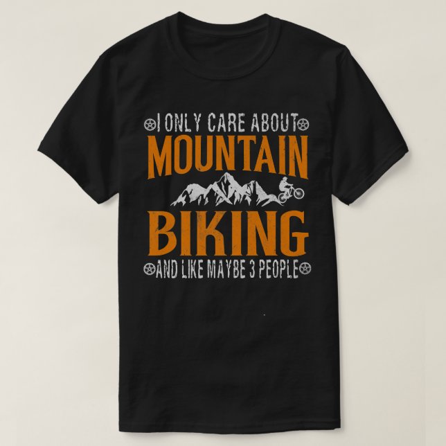 Camiseta Eu Só Me Preocupo Com O Ciclo 688 Da Bicicleta De  (Frente do Design)