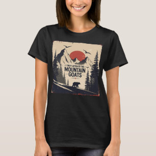 Camiseta Eu só ouço o graphic dos mountain goats