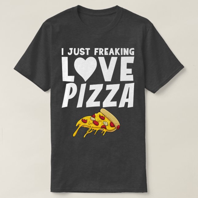 Camiseta Eu Só Pizzalove Pizza Pizzalove Pizza 6 (Frente do Design)