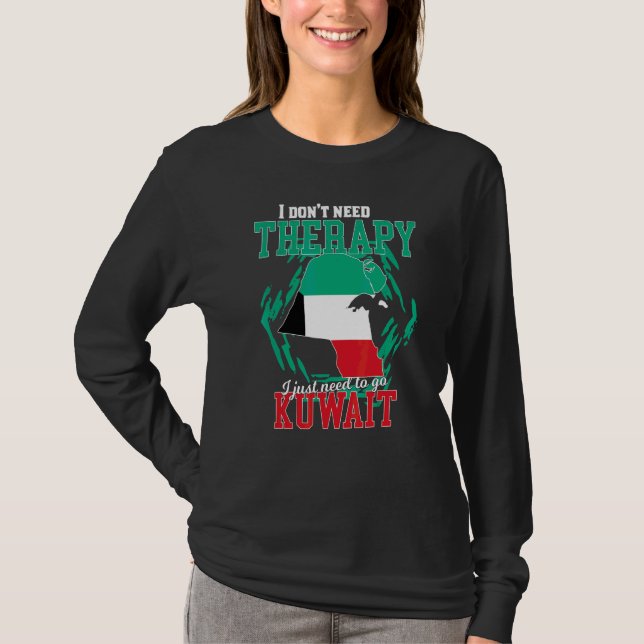 Camiseta Eu Só Preciso Ir Para o Kuwait (Frente)