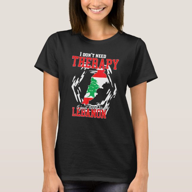 Camiseta Eu Só Preciso Ir Para O Líbano (Frente)