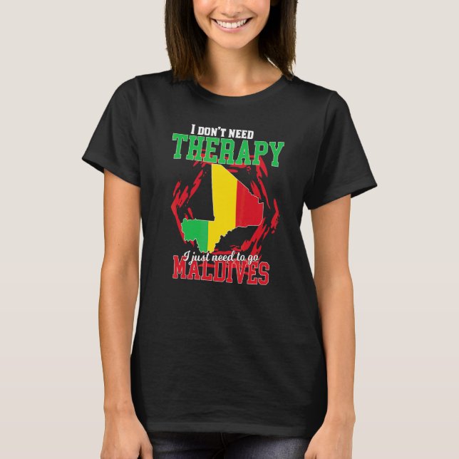 Camiseta Eu Só Preciso Ir Para o Mali (Frente)