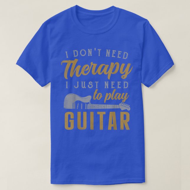 Camiseta Eu Só Preciso Tocar Violão Guitarista Presente Vio (Frente do Design)