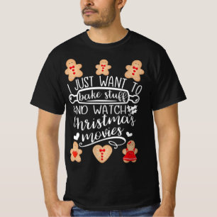 Camiseta Eu Só Quero Assar Coisas Assistindo Filmes De Nata