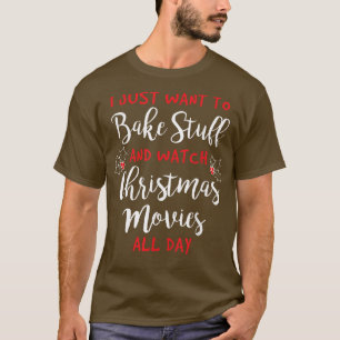 Camiseta Eu só quero Assar coisas e ver o Movi natalino