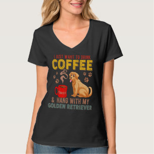 Camiseta Eu Só Quero Beber Café Com O Meu Ouro