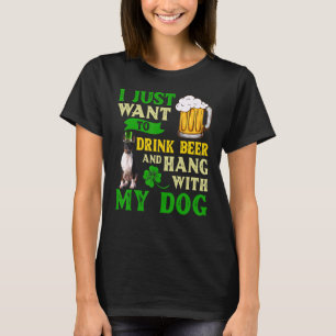 Camiseta Eu Só Quero Beber Cerveja E Aguentar Com Meu Rato
