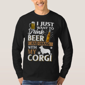 Camiseta Eu Só Quero Beber Cerveja E Comer Minha Cerveja De