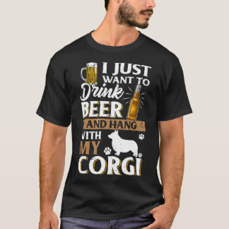 Camiseta Eu Só Quero Beber Cerveja E Comer Minha Cerveja De
