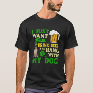Camiseta Eu Só Quero Beber Cerveja E Ficar Com A Minha Bel