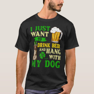 Camiseta Eu Só Quero Beber Cerveja E Ficar Com A Minha Fron