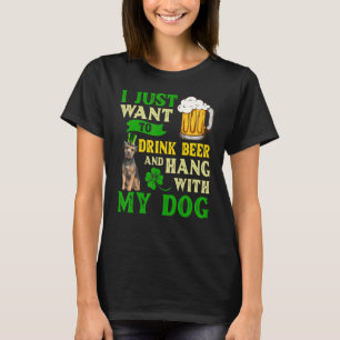 Camiseta Eu Só Quero Beber Cerveja E Ficar Com A Minha Fron