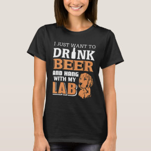 Camiseta Eu Só Quero Beber Cerveja E Ficar Com Minha Presa 