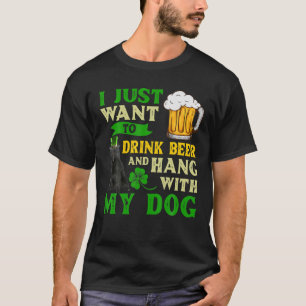 Camiseta Eu Só Quero Beber Cerveja E Ficar Com O Meu Espetá