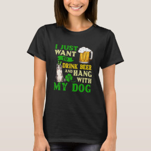 Camiseta Eu Só Quero Beber Cerveja E Prender Com O Meu Azu