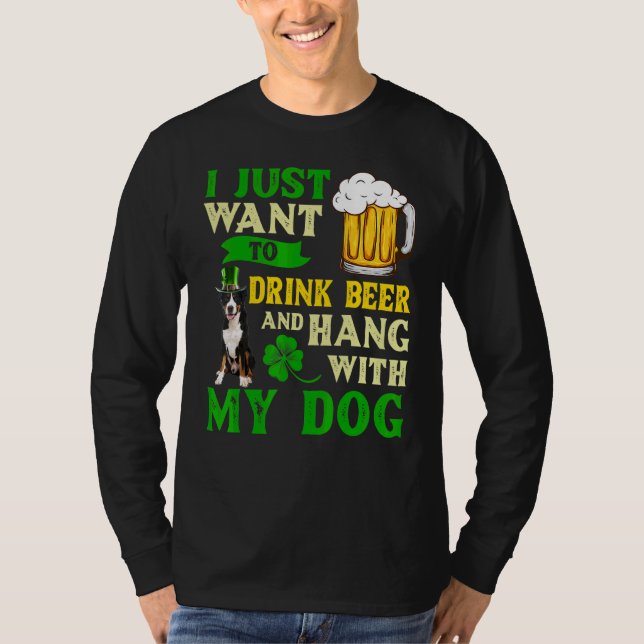 Camiseta Eu Só Quero Beber Cerveja E Prender Meus Maiores N (Frente)